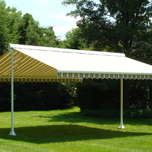 Double Side Retractable Awnings Canopies